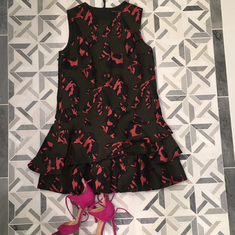 XS Banana Republic drop waist dress